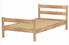 Кровать 1200 двойная массив  - Мебельный салон "Палитра"