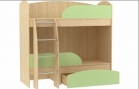 Детская 2-х ярусная кровать Омега 4 - Мебельный салон "Палитра"