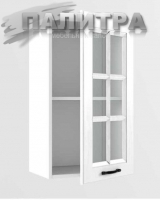 Вегас Навесной шкаф 400 мм 1 дверь со стеклом - Мебельный салон "Палитра"