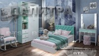 Модульная Спальня для девочки Тифани BTS - Мебельный салон "Палитра"