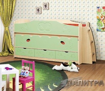 Детская двух - ярусная кровать - Мебельный салон "Палитра"