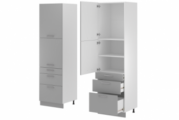 Пенал 600 мм 1 дверь 3 ящика - Мебельный салон "Палитра"