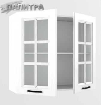 Вегас Навесной шкаф 800 мм 2 двери со стеклом - Мебельный салон "Палитра"